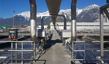 Waste water treatment plant Innsbruck
