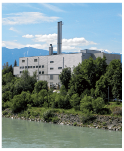 Wood gasification – combined heat and power plant Villach